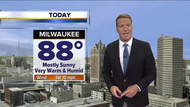 Summer is here: Very warm temperatures Friday