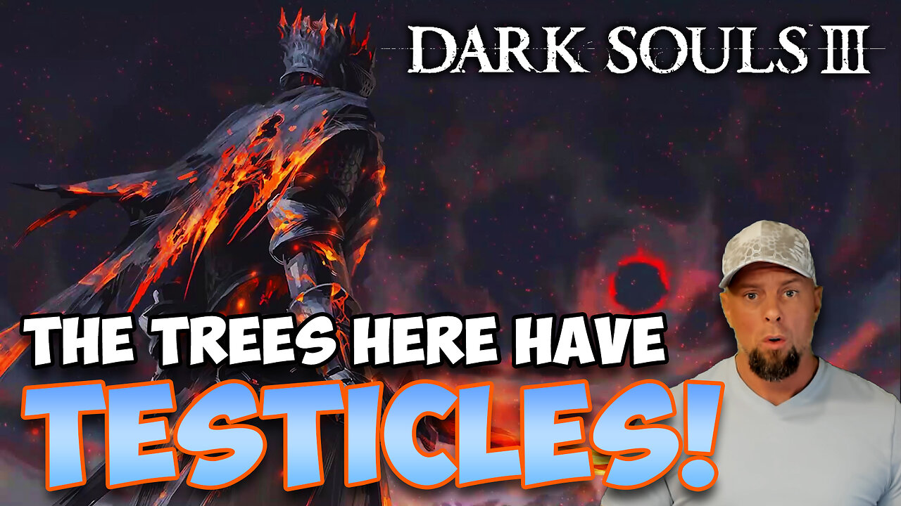 Slashing Testicles On Trees In Dark Souls 3