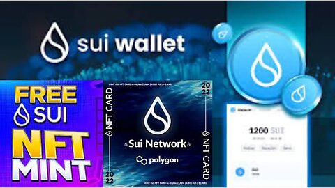 SUI NETWORK 3 NFT GRÁTIS TUTORIAL COMPLETO