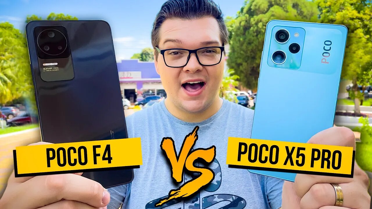 Comparei tudo! Poco F4 vs POCO X5 PRO! Qual é o MELHOR!?