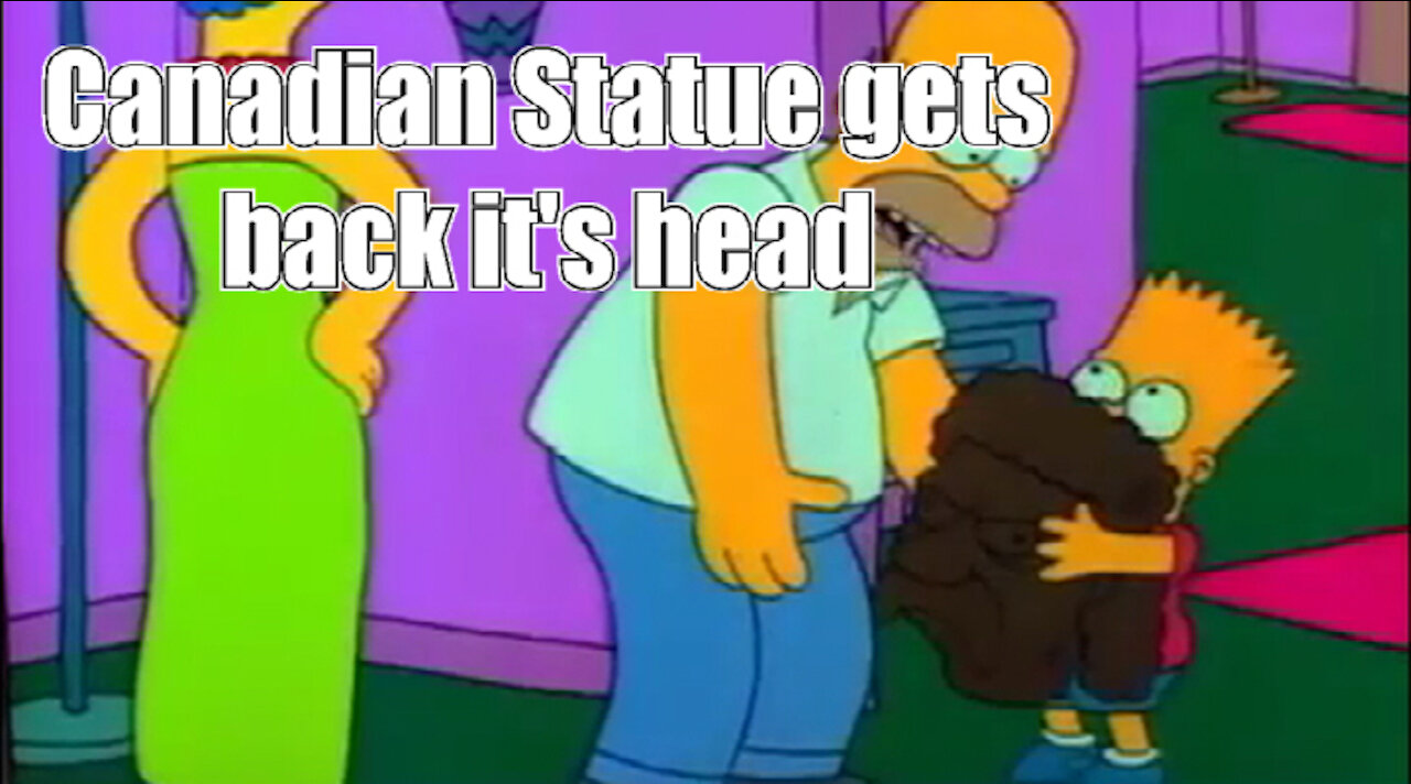 Canadian Statue Head Returns to Statue after Two decades