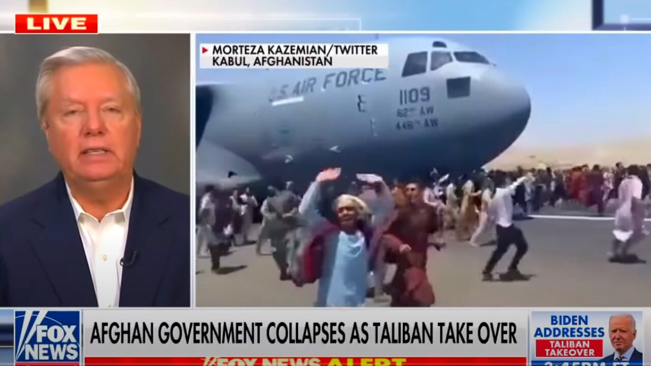Lindsey Graham issues dire warning as Afghanistan falls to Taliban