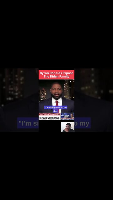 Byron Donalds Prosecutes ENTIRE Biden Crime Family in 60 seconds of pure FIRE🔥🔥🔥