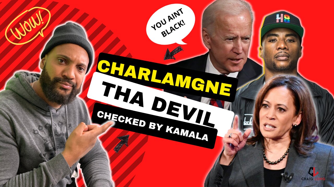 Charlamagne Tha Devil Gets Snapped on By Kamala Harris During Interview