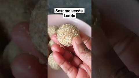 Dates Sesame Seeds Laddu #shorts #sugarfree #laddu