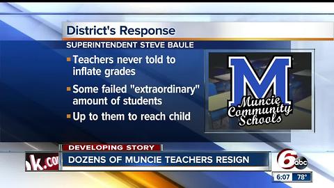 Dozens of Muncie teachers resign