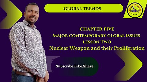Nuclear Weapon and their Proliferation