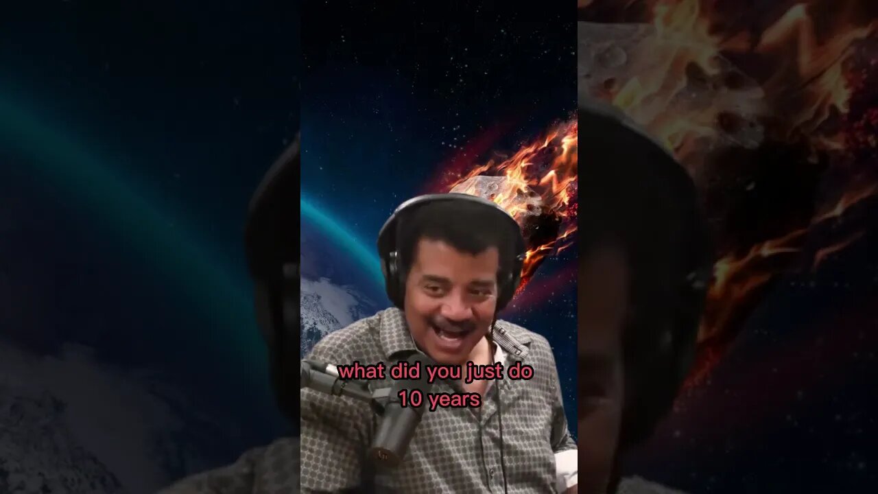 How much time do we have to protect ourselves from a disaster asteroid impact - Neil DeGrasse Tyson