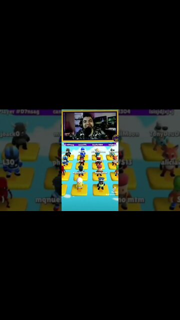 LIVE ÁS 22 HRS , COLA LÁ. STUMBLEGUYS POKEMON #cosmiconerd #stumbleguys