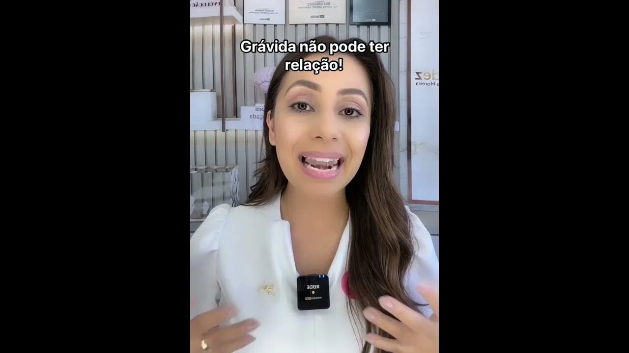Grávida não pode ter relação