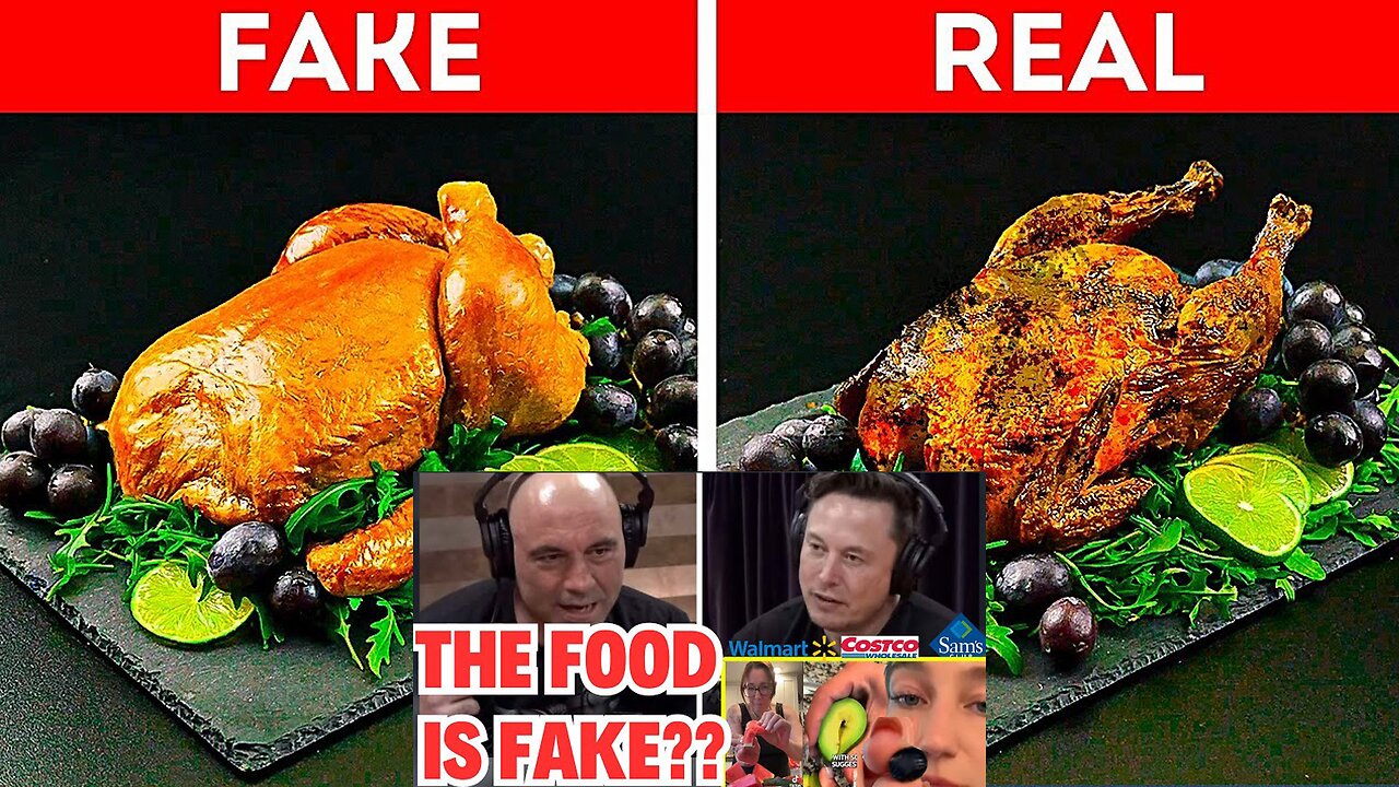 JOE ROGAN AND ELON MUSK-HUGE “FAKE FOOD” WARNING