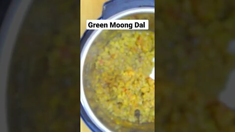 Instant Pot Green Moong Dal