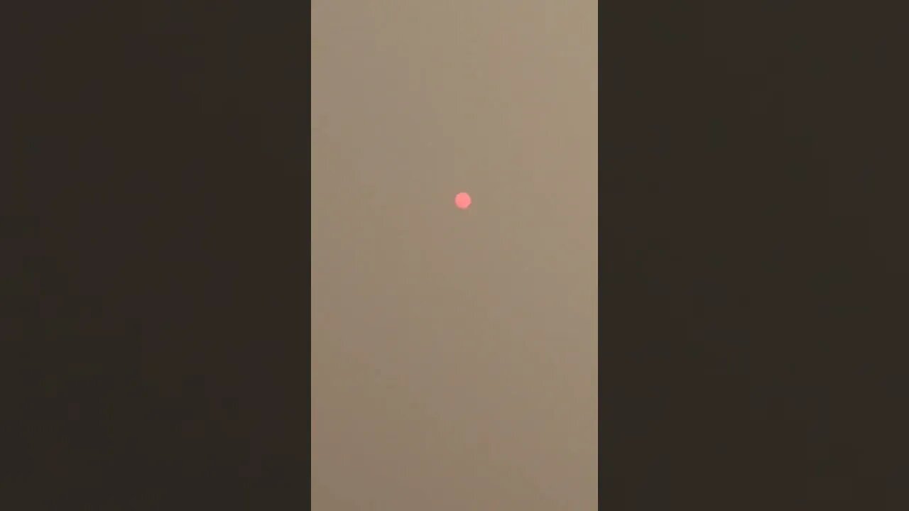 smoke from canada brush fire in Pennsylvania