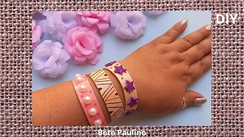 COMO FAZER PULSEIRA DE PALITO/DIY/BRACELET