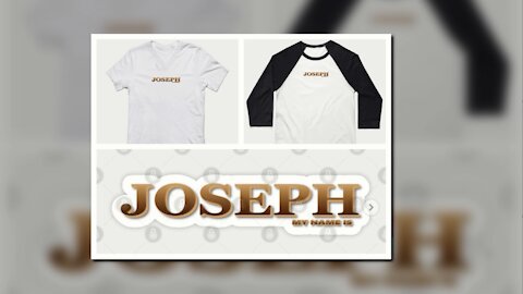 JOSEPH. MY NAME IS JOSEPH. SAMER BRASIL (TEEPUBLIC)