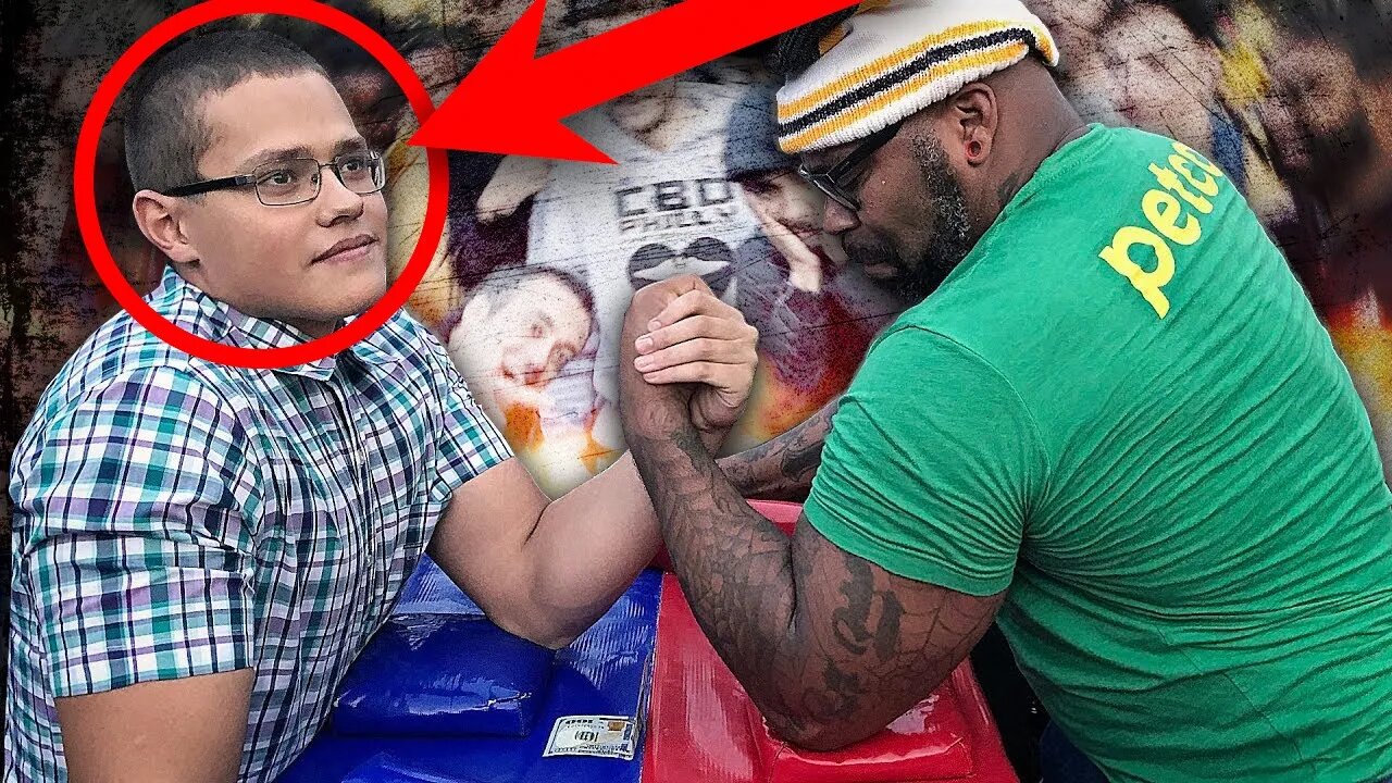 The Schoolboy who DOMINATED Pro Armwrestling