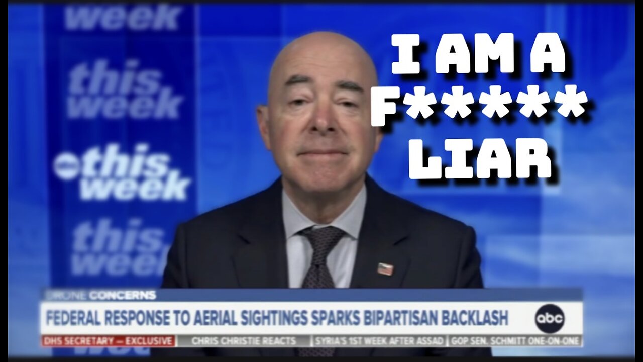 🚨 Mayorkas Lies AGAIN! Caught Yesterday on ABC’s This Week About the Drone Crisis!