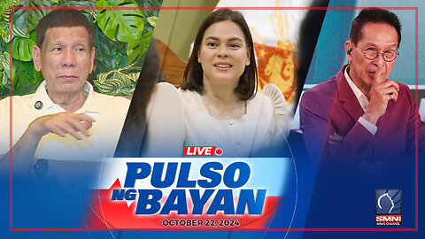 LIVE: Pulso ng Bayan with Admar Vilando at Jade Calabroso | Oct. 22, 2024