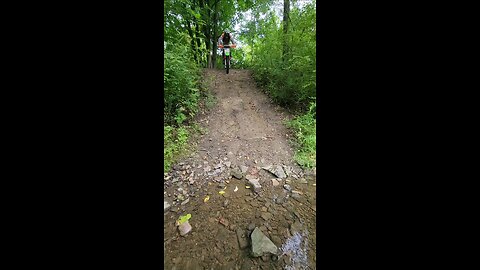 Hard Enduro Struggle in the Rocks