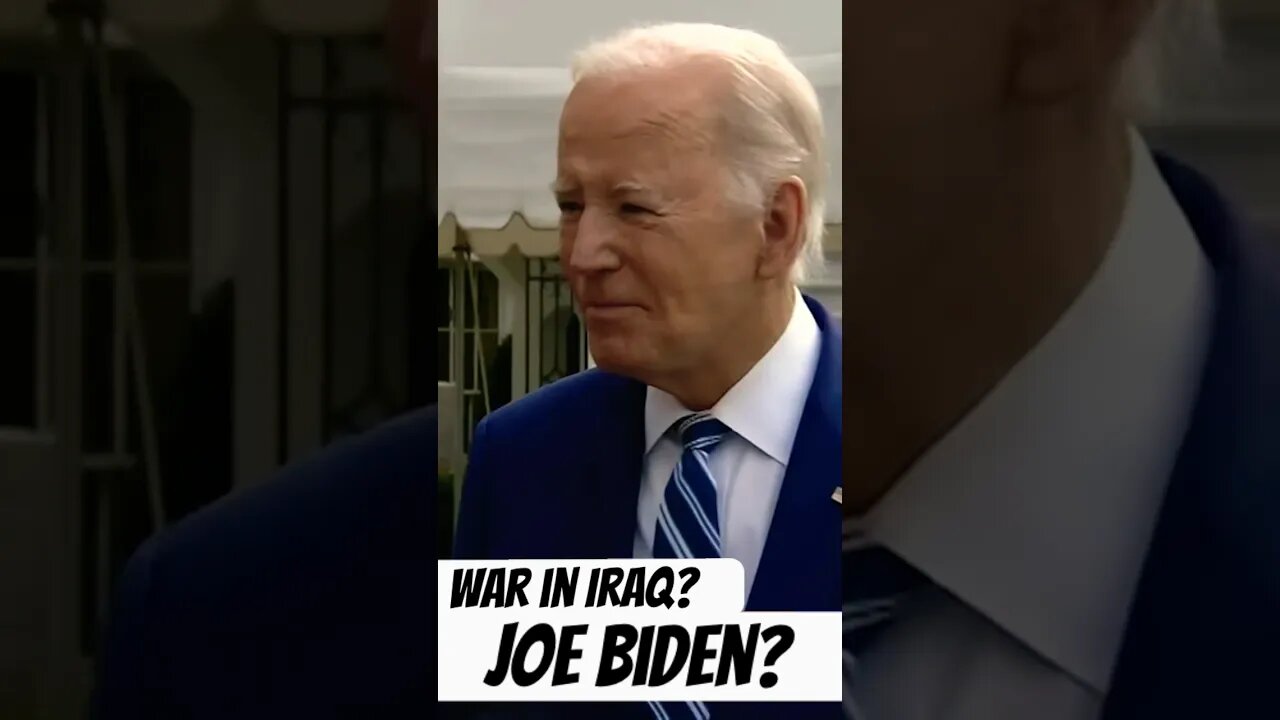 War in Iraq? #joebiden #shorts