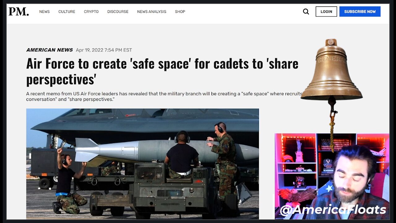 The Air Force Creates 'Safe Spaces' For Cadets, 'Deliberate, At Every Level' Making Forces GAYER!