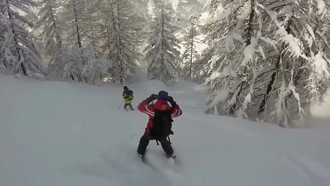 Powderday in Valtournenche 2018-12