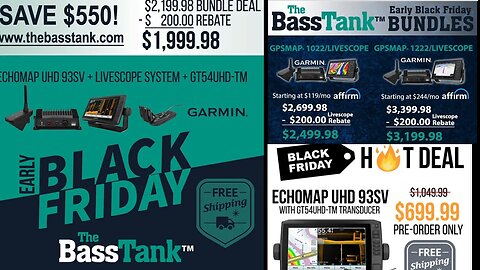 Best Fish Finder Black Friday Deals pt. 1