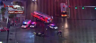 Crash at Jones and Sahara Avenue | Breaking news