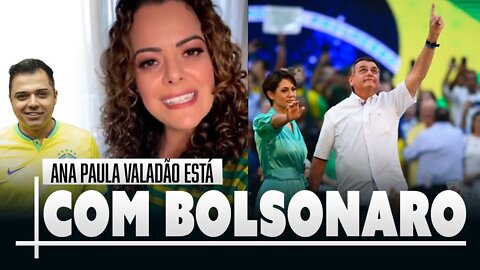 Ana Paula Valadão declara apoio a Bolsonaro e faz um alerta importante