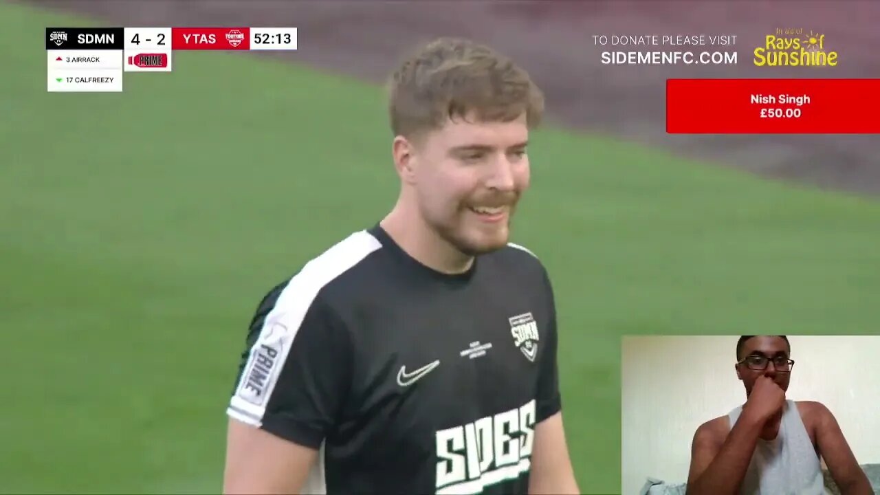 Reacting to the Sidemen Charity match 2023 highlights and review