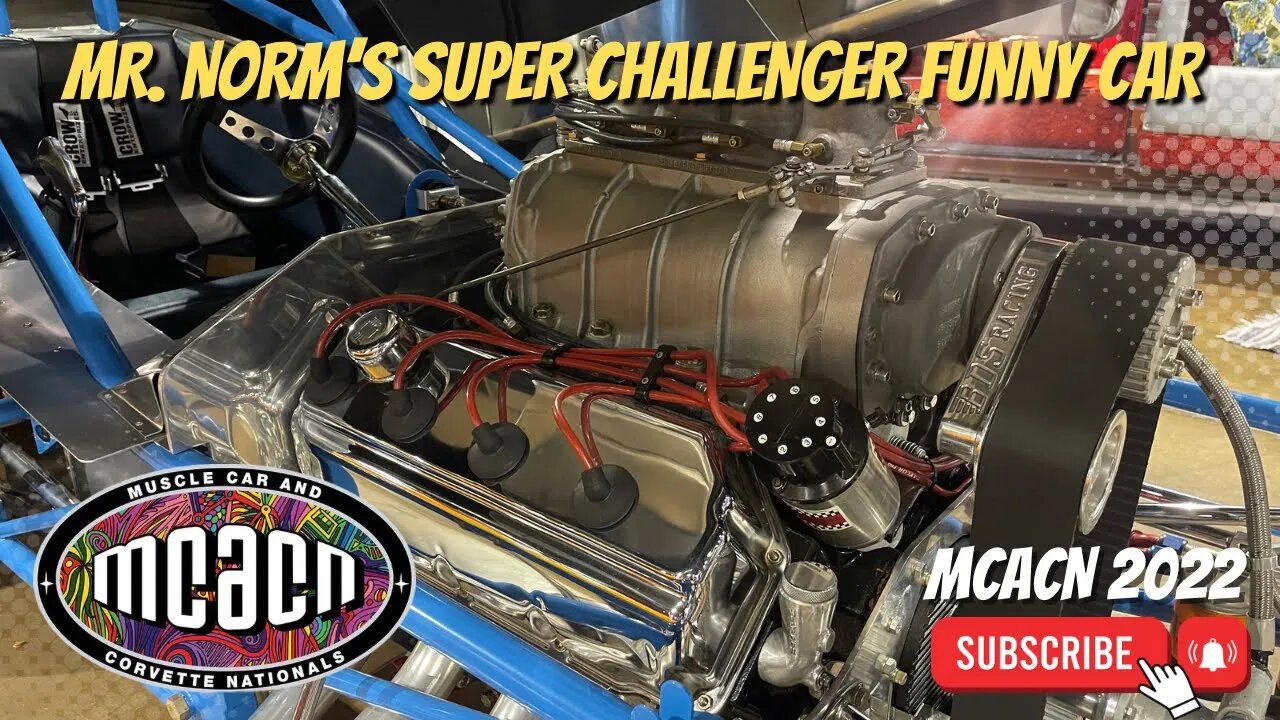 Mr. Norm’s Super Challenger Funny Car at MCACN 2022! #carshow