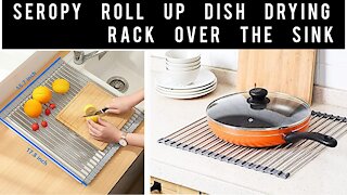 Expandable dish drying rack |amazon kitchen finds| new arrivals|susantha 11 | #Shorts