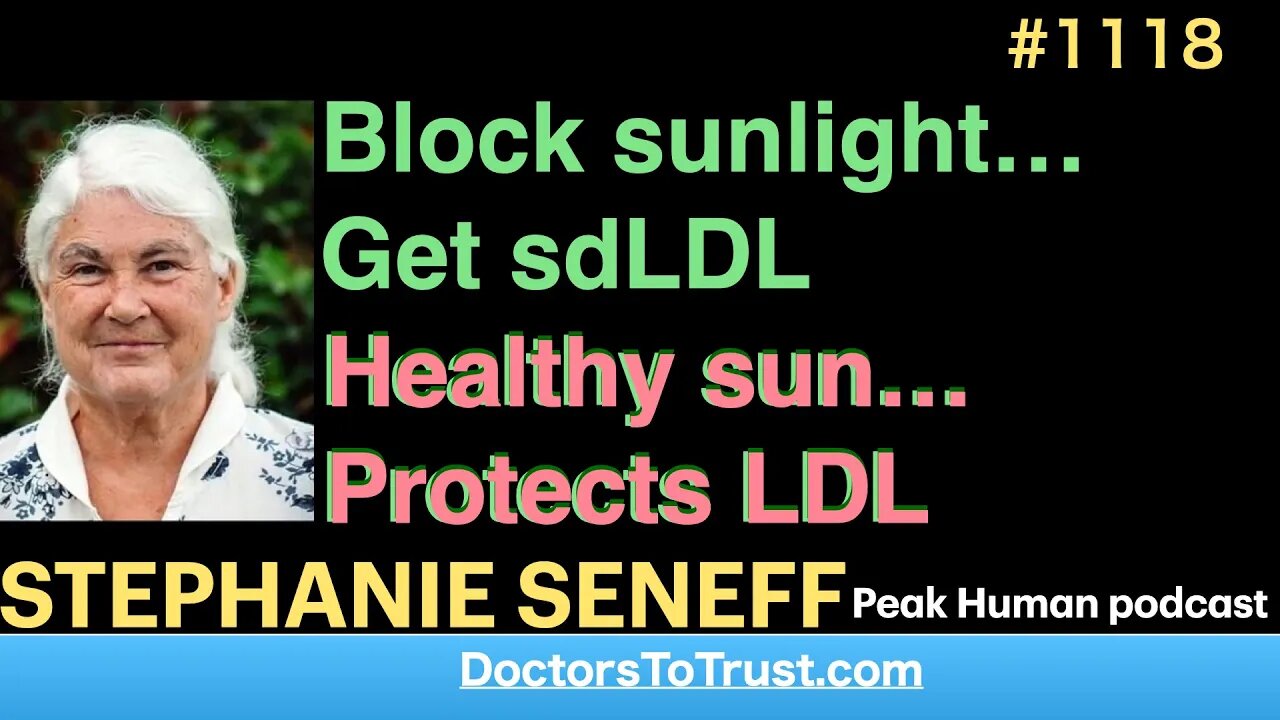 STEPHANIE SENEFF e | Block sunlight… Get sdLDL. Healthy sun… Protects LDL