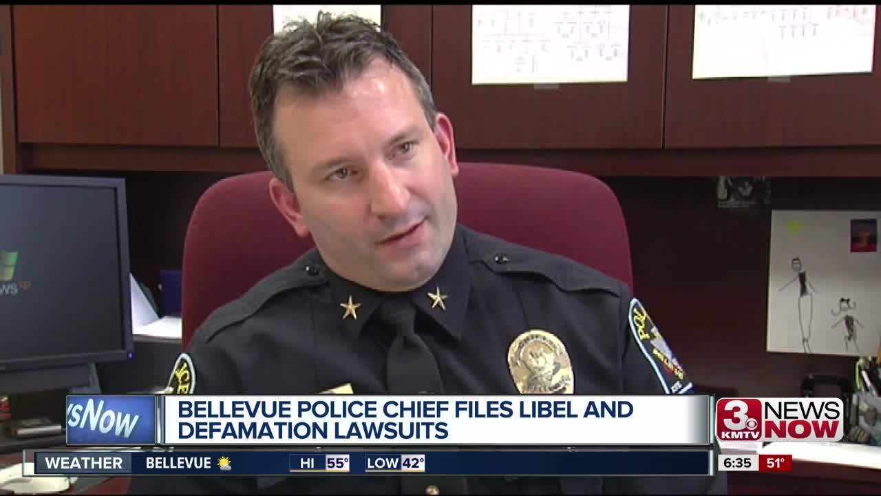 Bellevue Police Chief files lawsuits against police union