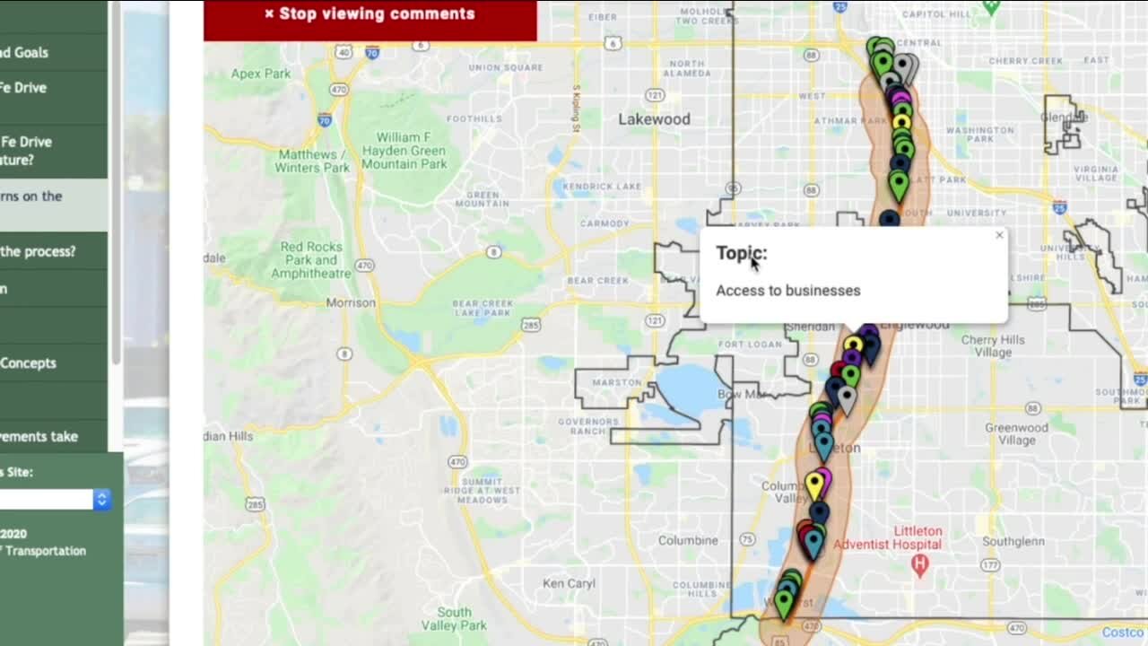 CDOT wants you ideas to improve Santa Fe Drive