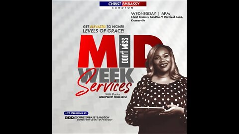 MID-WEEK SERVICE || NOVEMBER 30TH 2022 || WITH PASTOR MOIPONE MOLOTSI