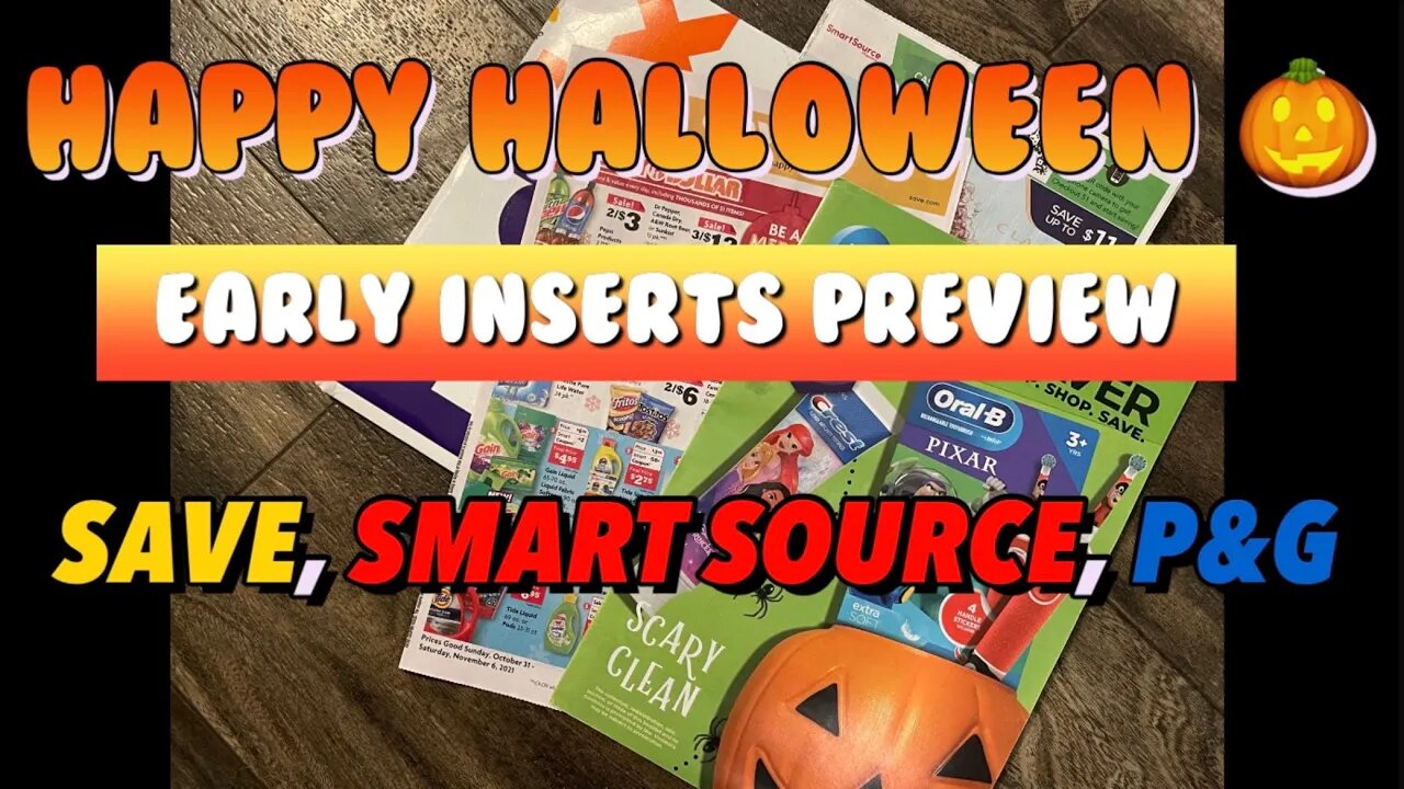 Early Inserts Preview | #earlyinsertspreview #couponingwithdee