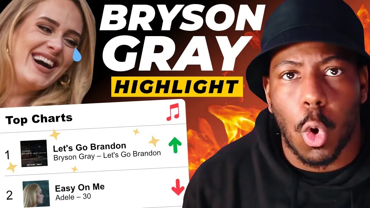 Bryson Gray Talks Besting ADELE in the Charts with "Let's Go Brandon" (Highlight)