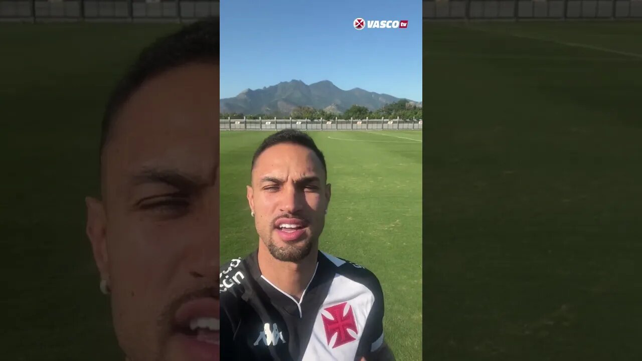 Novo Reforço Serginho mandando um recado pra torcida vascaína