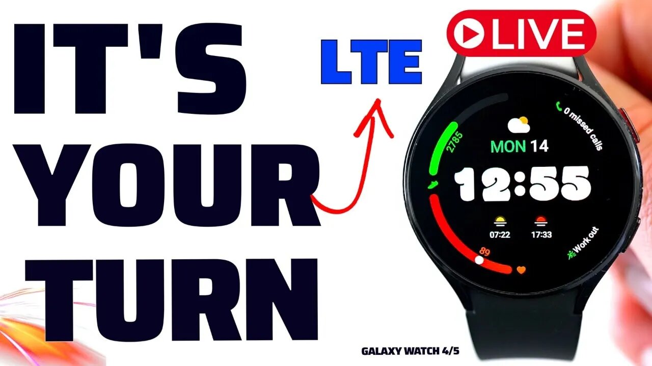 ONE UI 5 UPDATE - Galaxy Watch 4/5 LTE