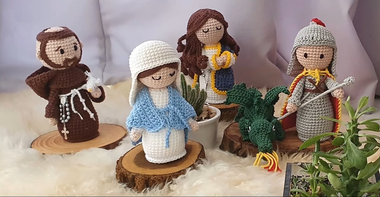 Coleção Santos Católicos / Amigurumi