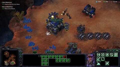 StarCraft 2 Wings of Liberty; super botched brutal POTATO gameplay, & slightly botched hard gameplay