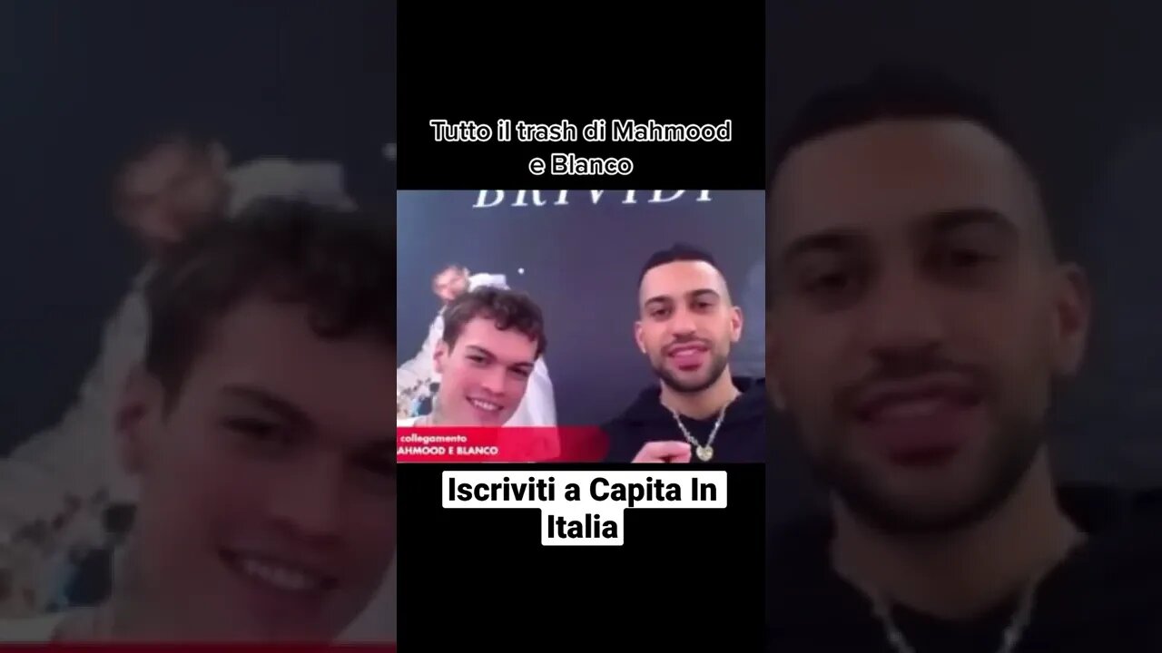 TUTTO IL TRASH DI MAHMOOD E BLANCO