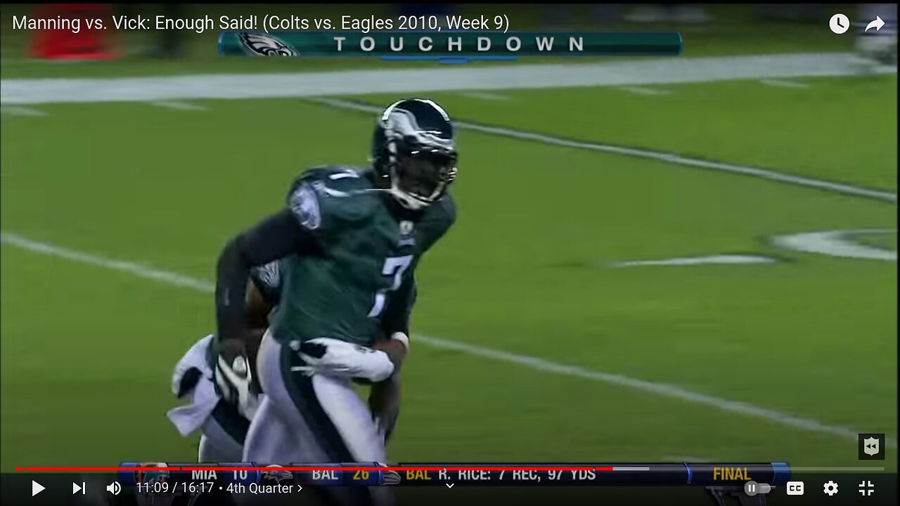 Eagles VS Colts 2010