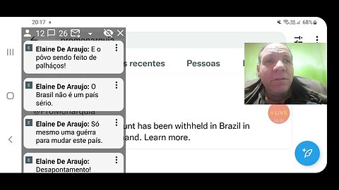 Ao vivo: Vai oi racha Bolsonaro. Será que vale a pena?