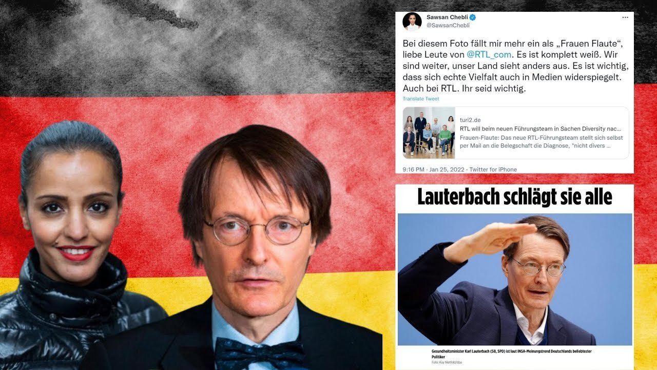 Chebli lädt in den Niveau-Keller ein und Karl Lauterbach an der Spitze angekommen!