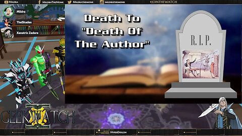 GeekWatch #114: Death to "Death of the Author"