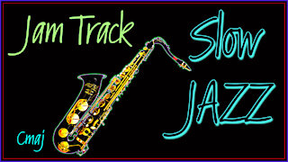 485 BACKING TRACK Slow Jazz for Guitar and SAX