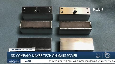 San Diego makes mark on Mars 2020 rover