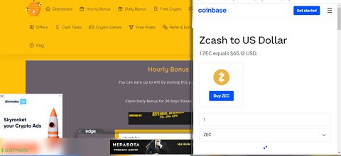 How To Earn Free Zcash ZEC TOKENS Cryptocurrency At BTC Bunch Every Hour Withdraw Via FaucetPay